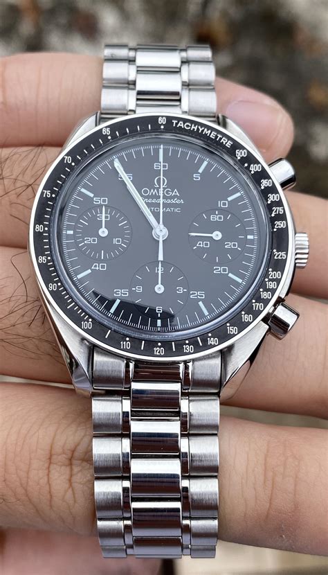 omega speedmaster reduced white|Omega Speedmaster reduced 39mm 3510.50.